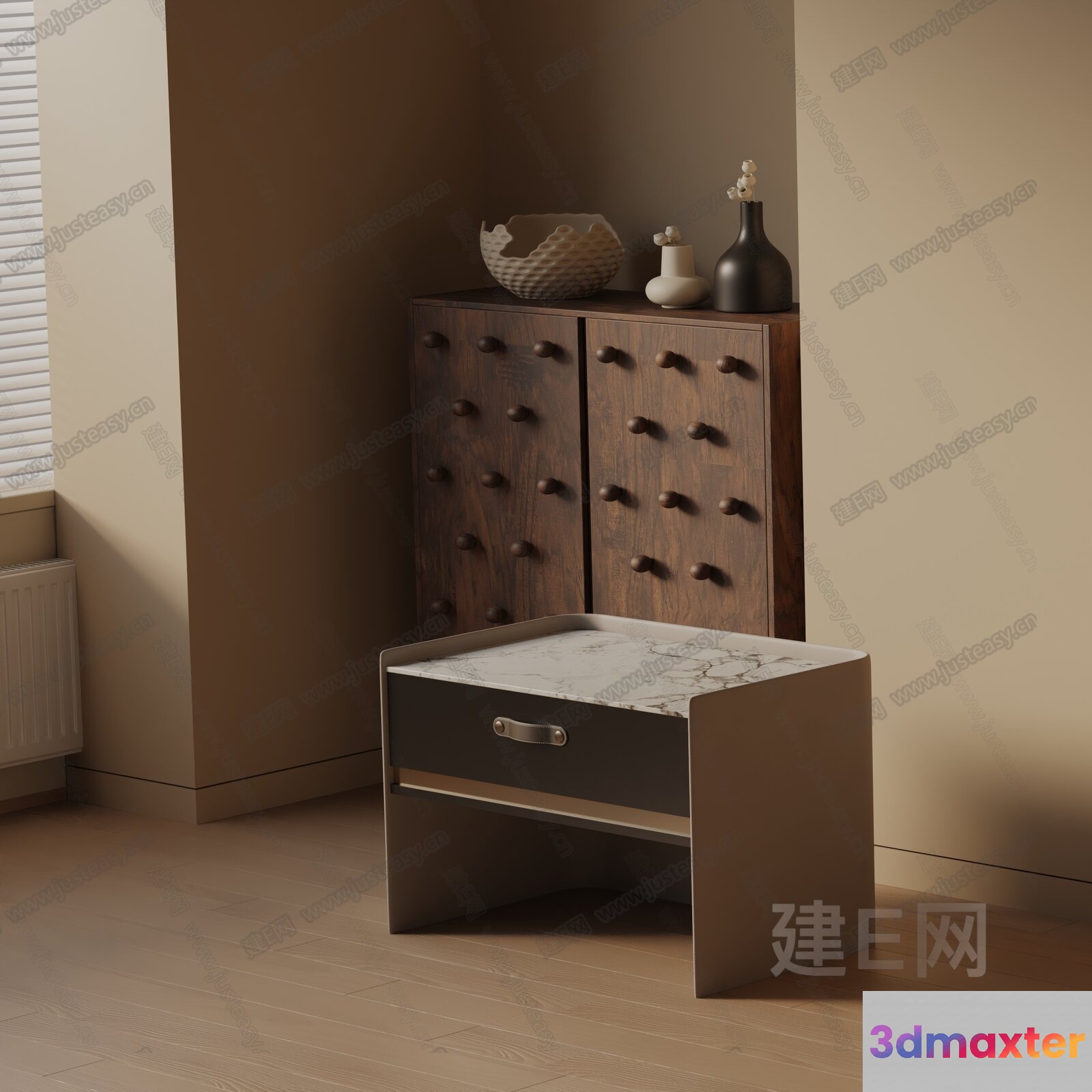 Modern Coffee Table 3D Model - 4298 - VRAY Render
