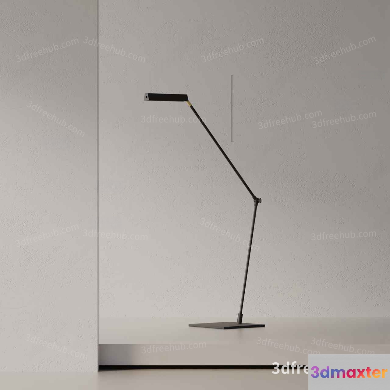 Modern Table Lamp 3D Model - 19981 - VRAY Render
