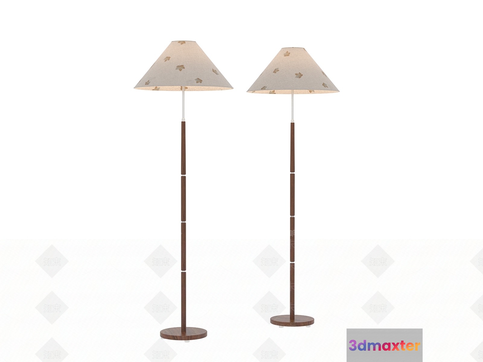Modern Floor Lamps 3D Model - 1773 - VRAY Render