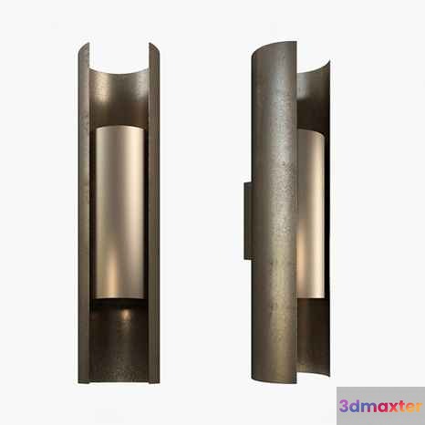 Gold Light Fixture 3D Model - 16245 - VRAY Render