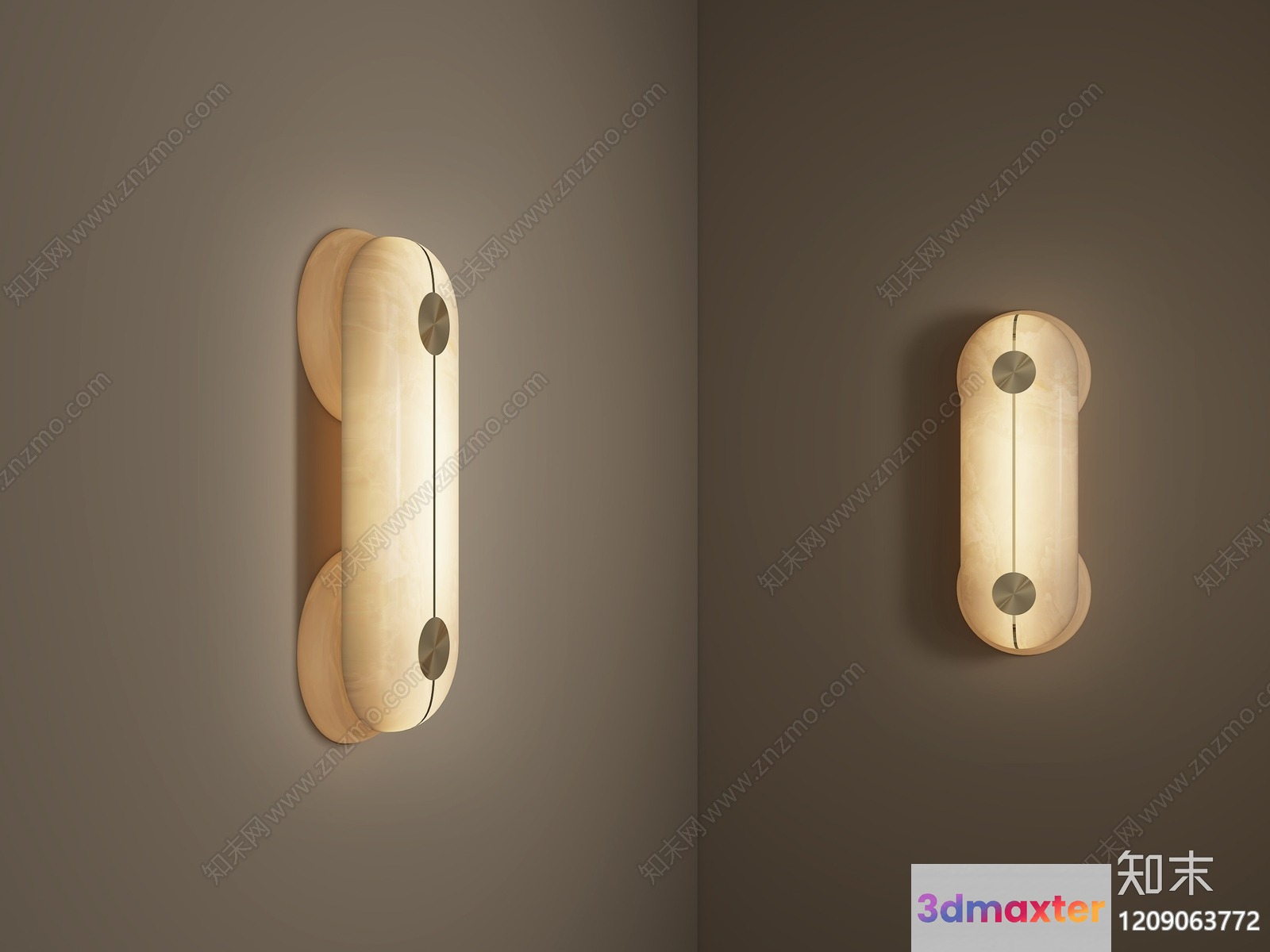 The Image Features A Light Fixture Showcasing Its Design And Style 3D Model - 19244 - VRAY Render