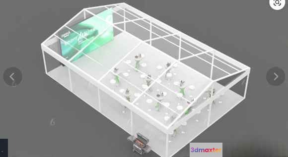 A 3D Model Of A Building 3D Model - 13866 - VRAY Render