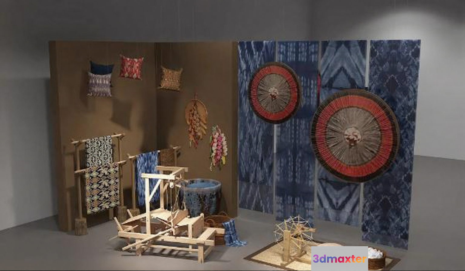 Cozy Craft Room 3D Model - 16654 - VRAY Render