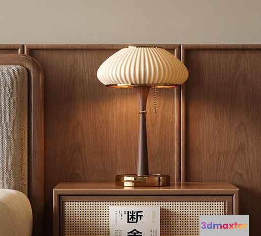Cozy Bedroom 3D Model - 8038 - VRAY Render