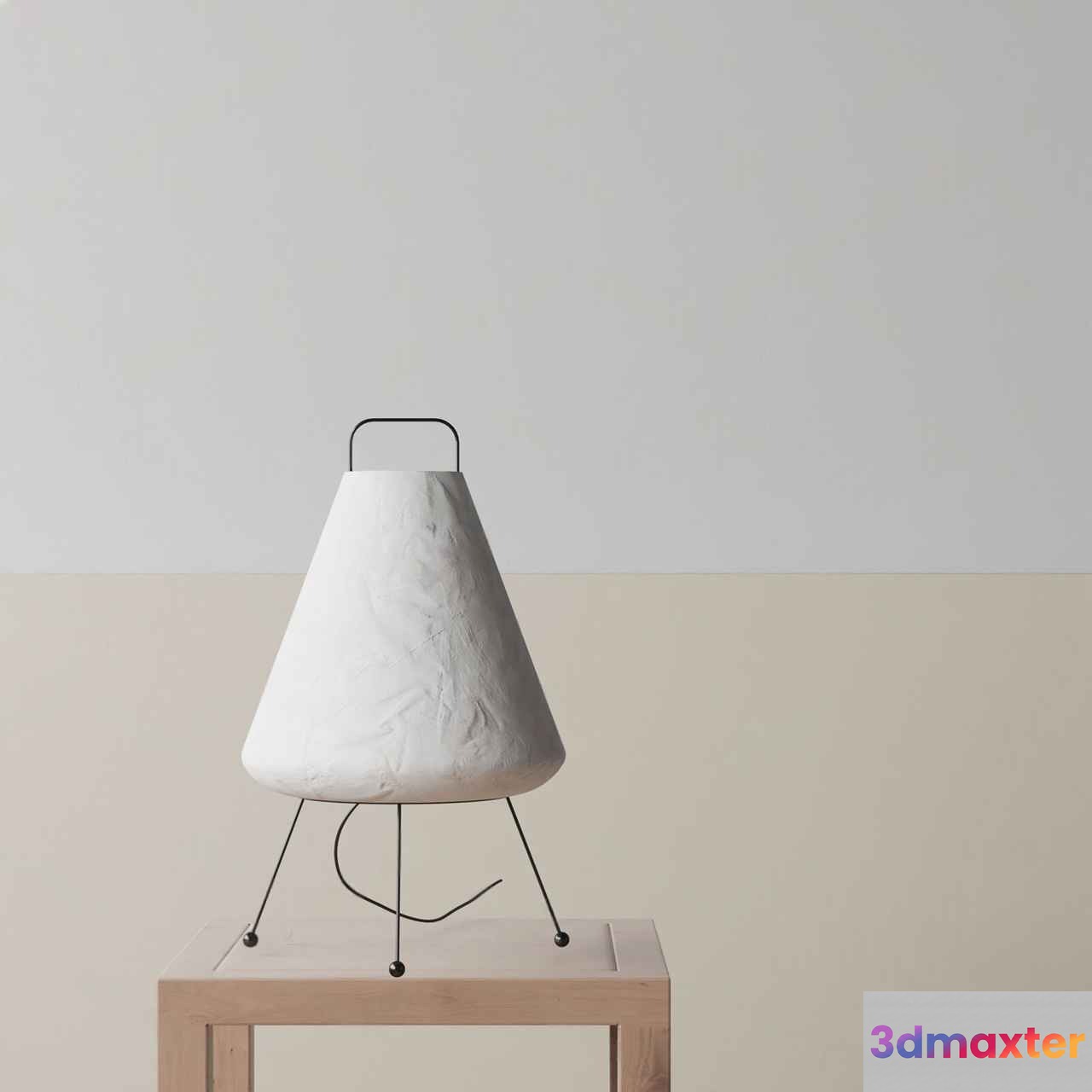 Modern Table Lamp 3D Model - 11070 - VRAY Render