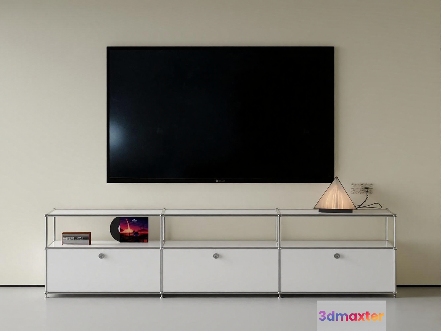 Modern Tv Stand 3D Model - 243 - CORONA Render