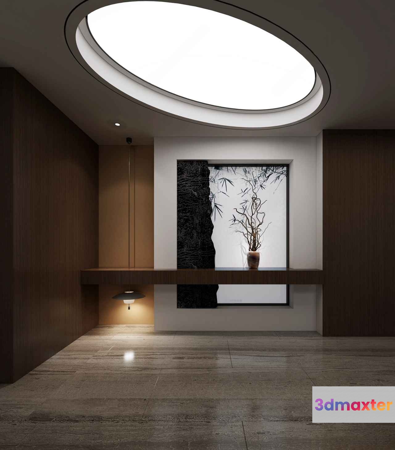 Modern Interior Design 3D Model - 9859 - VRAY Render