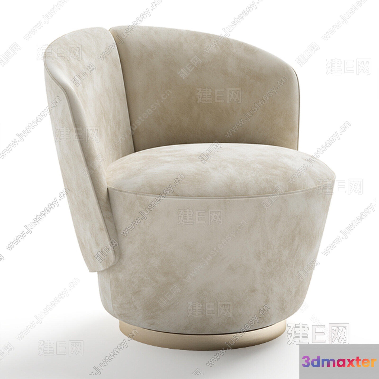 Modern Swivel Chair 3D Model - 7430 - VRAY Render