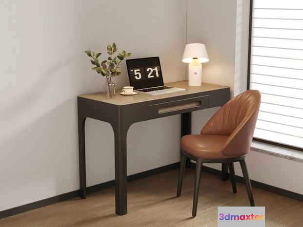 Modern Corner Desk 3D Model - 16869 - CORONA Render