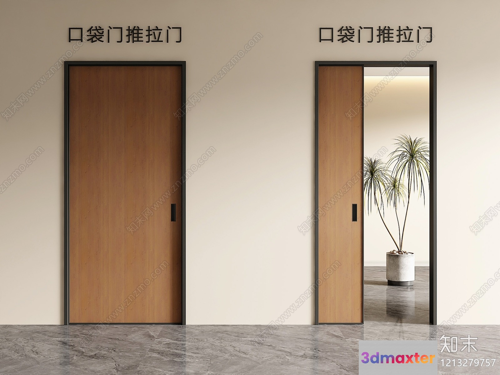 A Modern Interior Design 3D Model - 17044 - VRAY Render