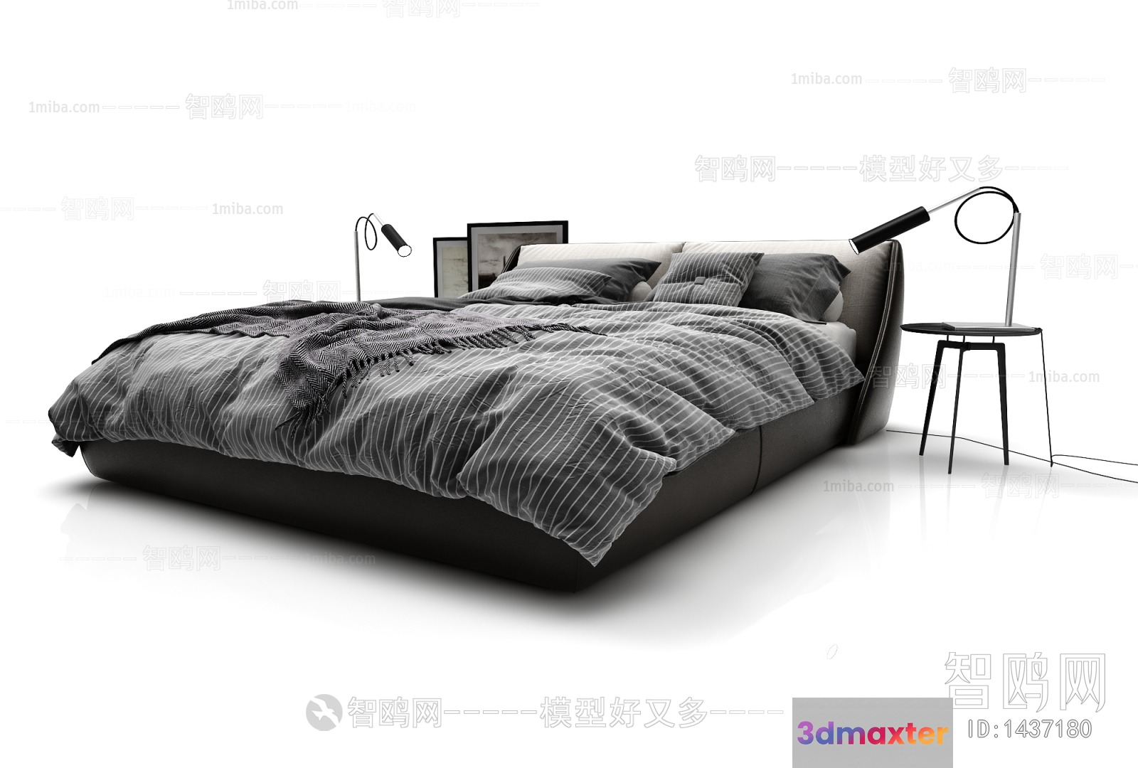 Cozy Bedroom 3D Model - 18493 - VRAY Render