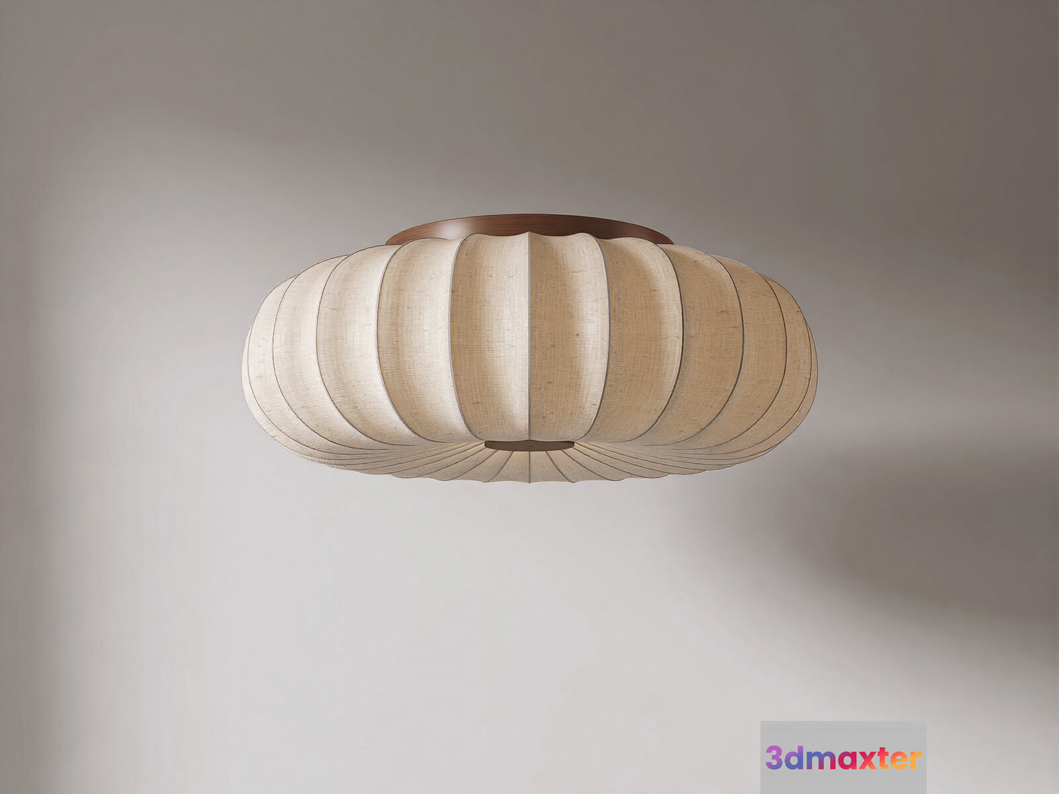 Light Fixture With Fabric Shade 3D Model - 19774 - VRAY Render