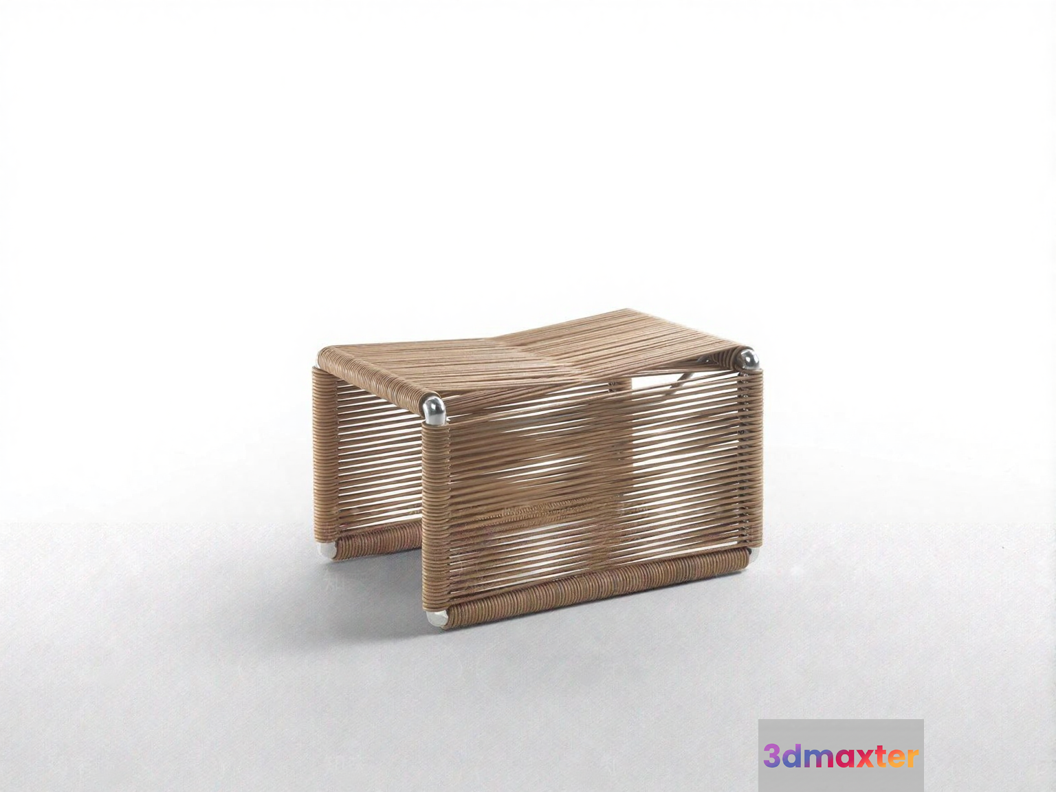 A Woven Bench 3D Model - 5947 - VRAY Render