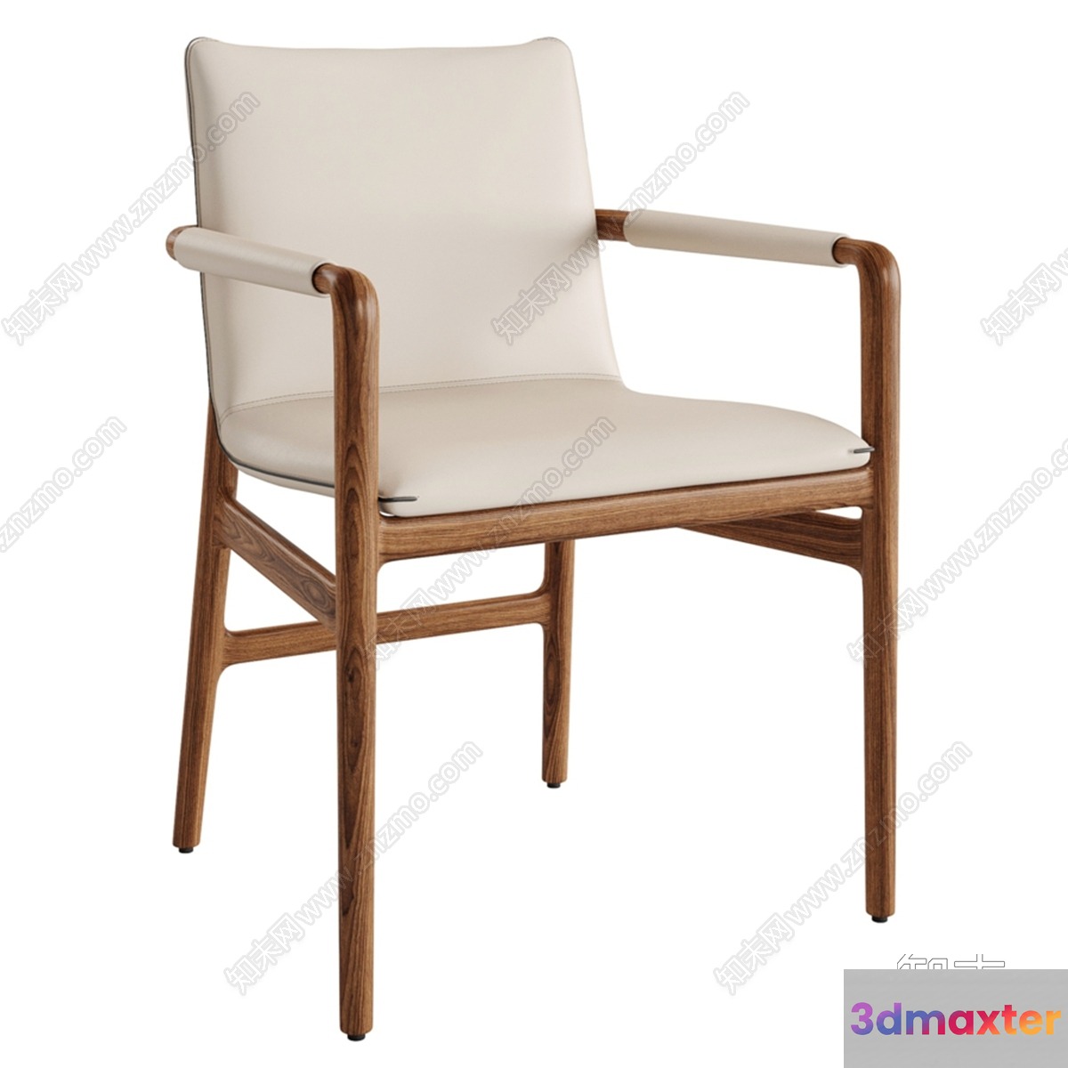 Wooden Chair 3D Model - 7579 - VRAY Render