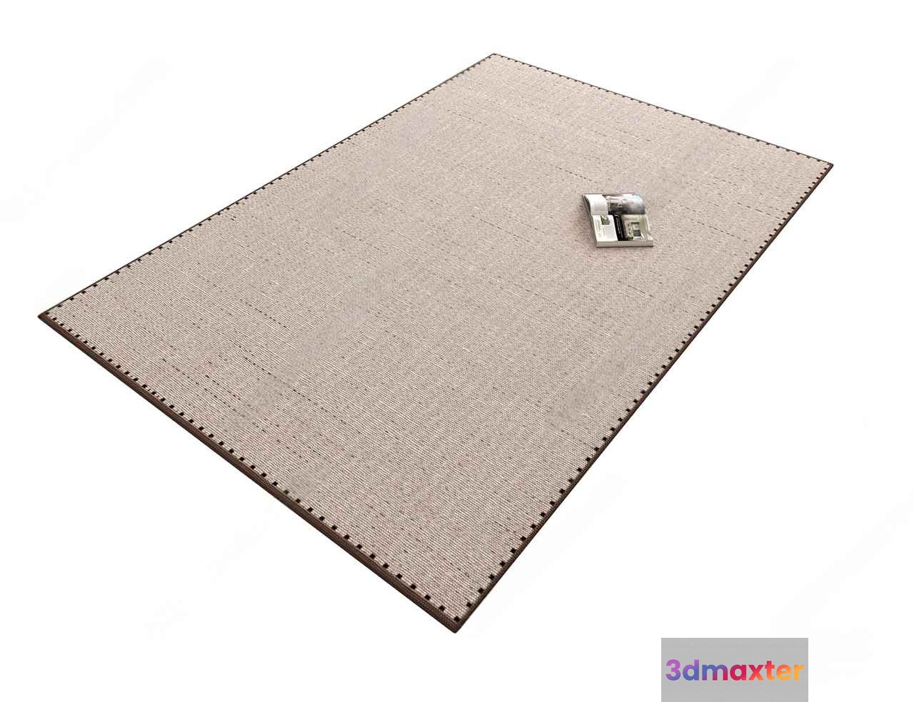 A Beige Rug 3D Model - 9401 - VRAY Render