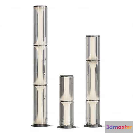 Clear Glass Vases 3D Model - 18781 - CORONA Render