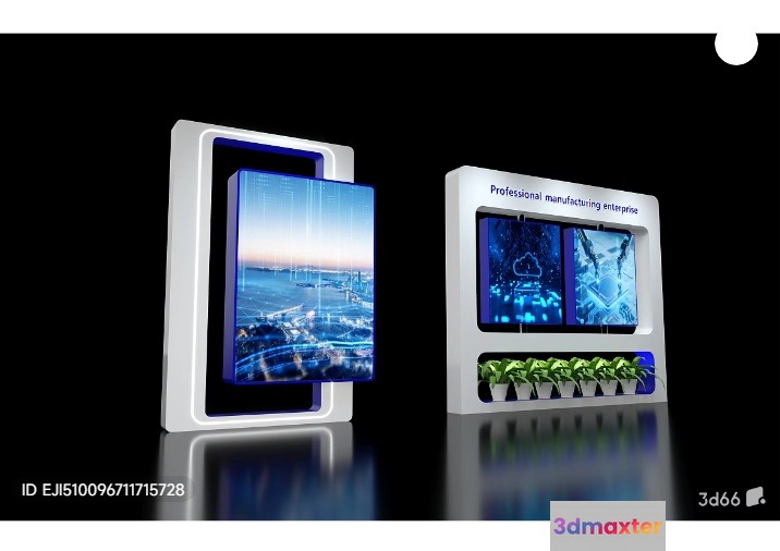 Professional Manufacturing Enterprise 3D Model - 16170 - VRAY Render