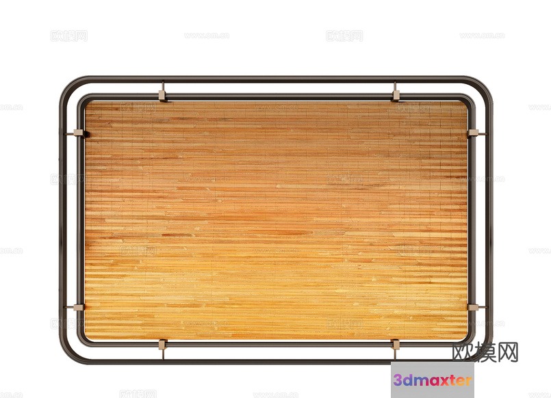 Wooden Cutting Board 3D Model - 8971 - VRAY Render