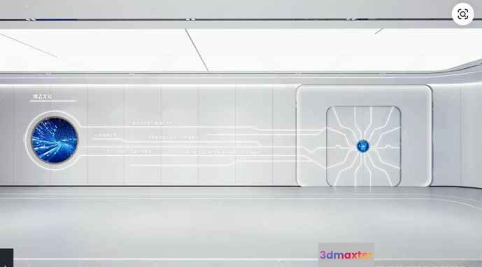 Modern White Room 3D Model - 20681 - VRAY Render