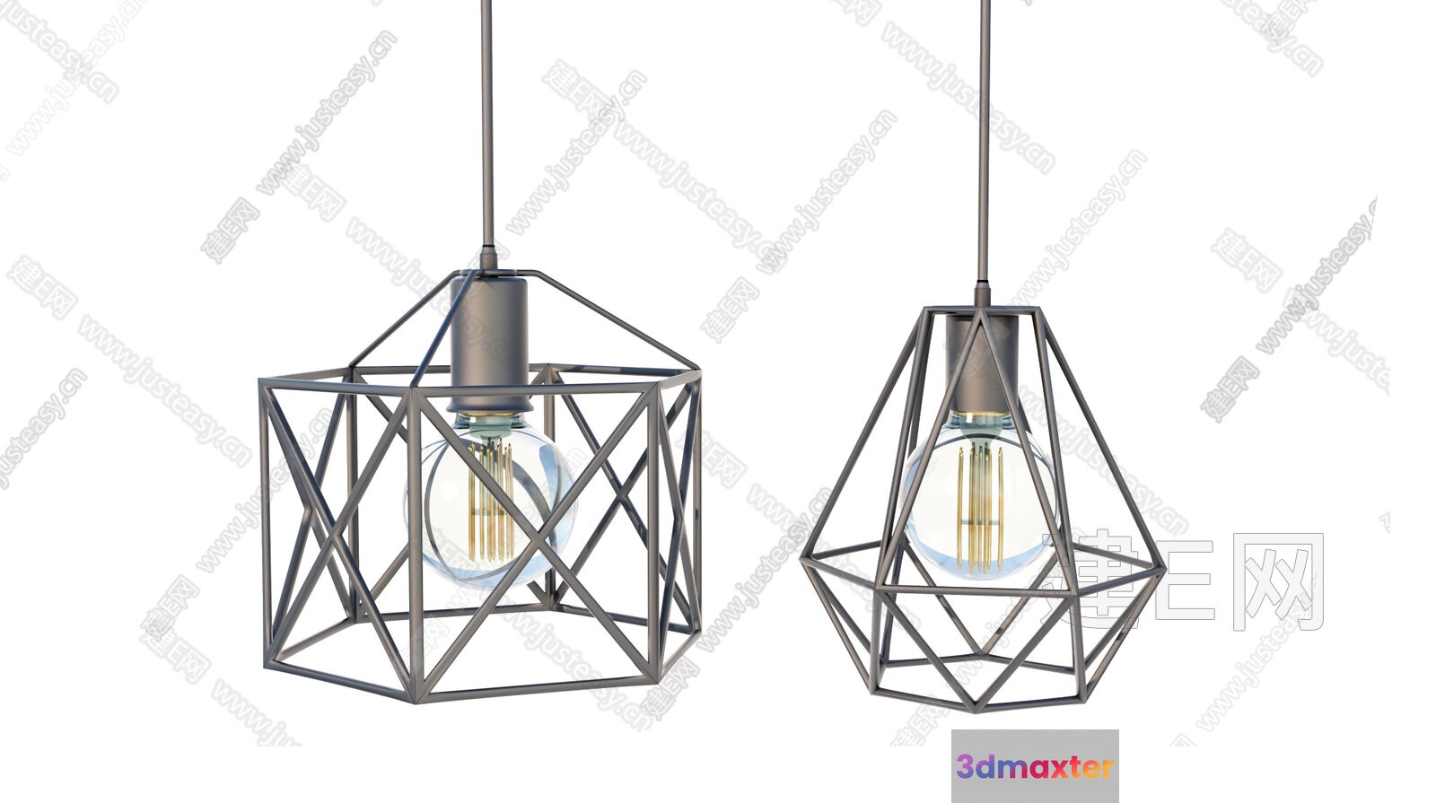 Modern Light Fixtures 3D Model - 8324 - VRAY Render