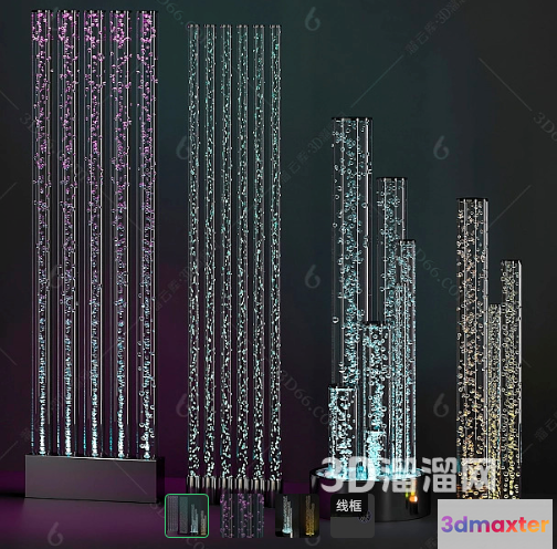 Decorative Light Fixtures 3D Model - 21249 - VRAY Render