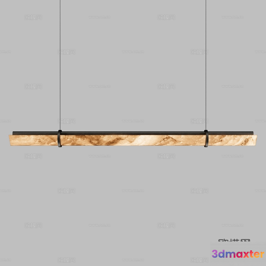 Simple Light Fixture 3D Model - 11159 - VRAY Render