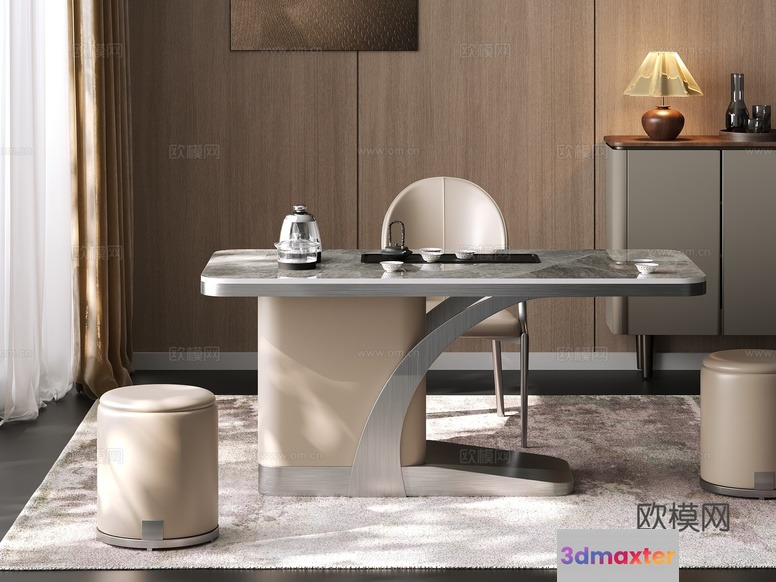 Modern Office Space 3D Model - 13176 - CORONA Render