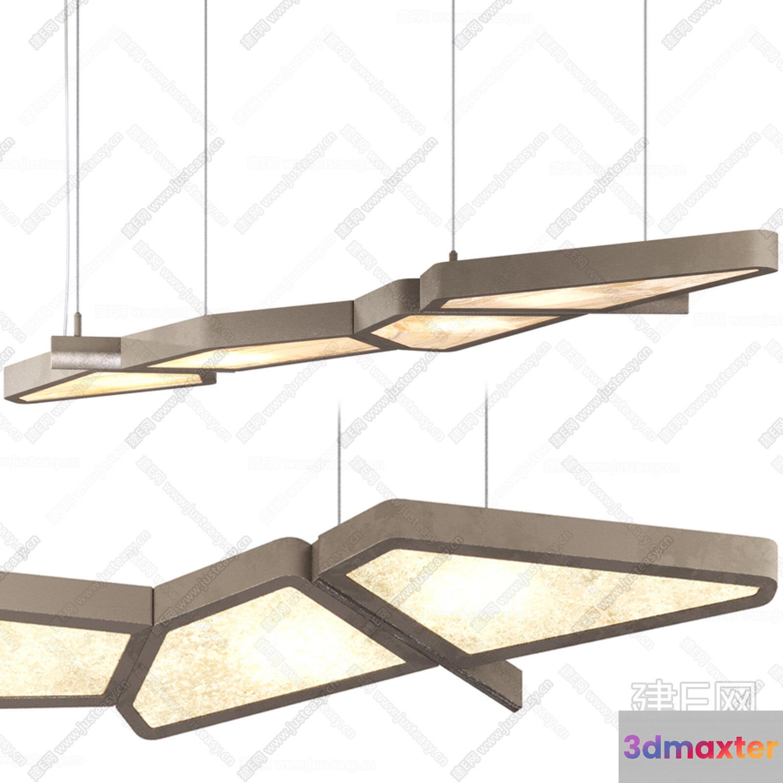 Modern Light Fixture 3D Model - 17256 - CORONA Render