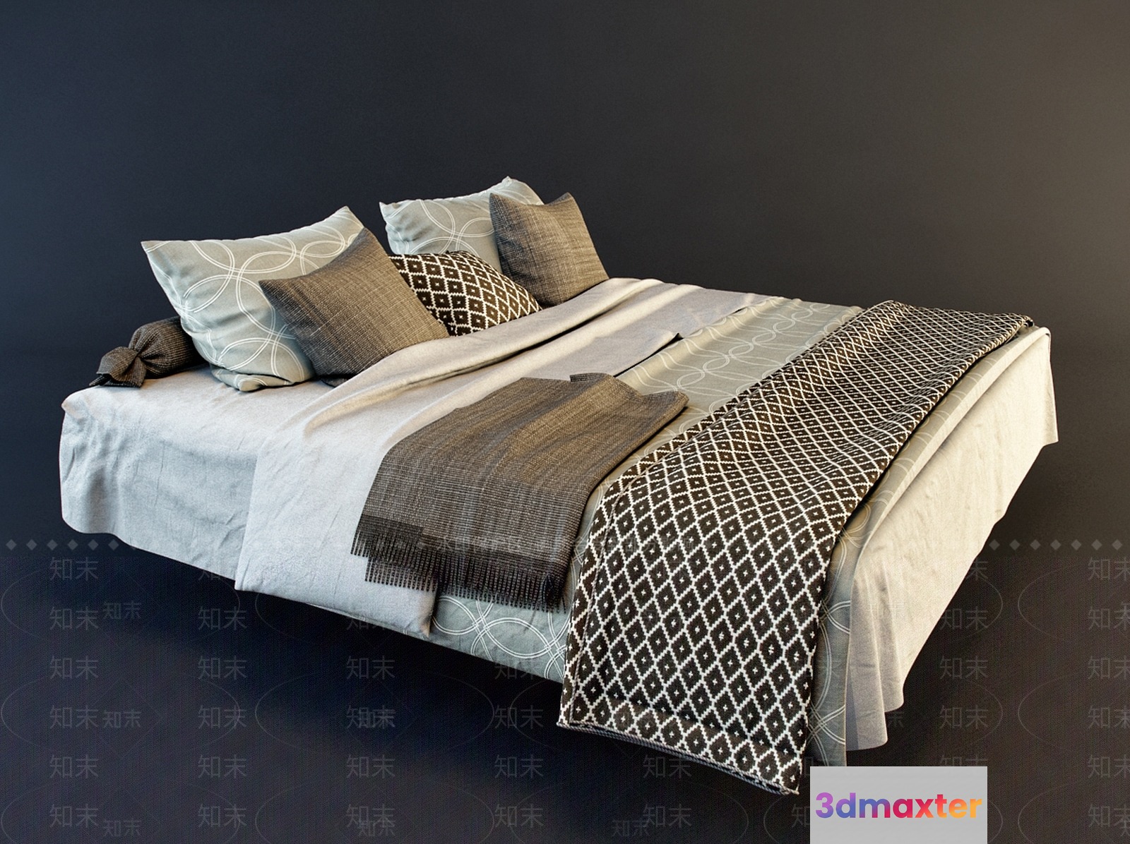 Cozy Bedroom 3D Model - 23700 - VRAY Render