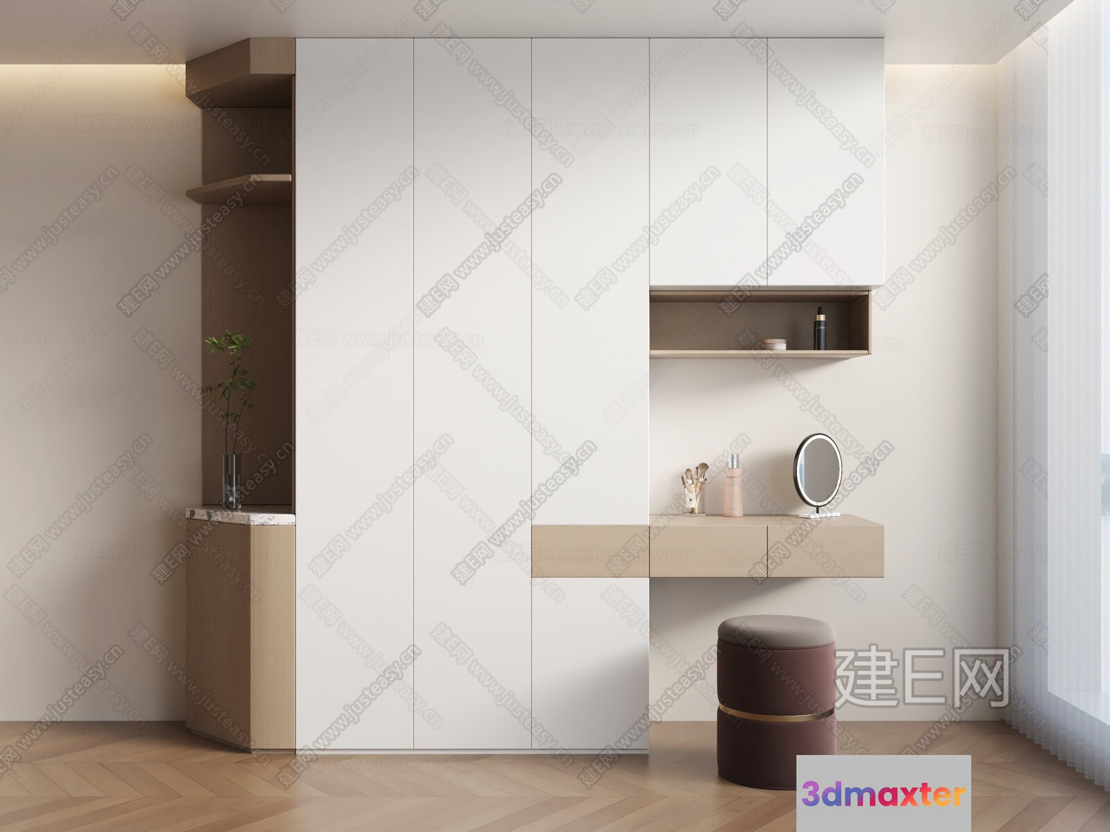 Modern Minimalist Room 3D Model - 12710 - VRAY Render