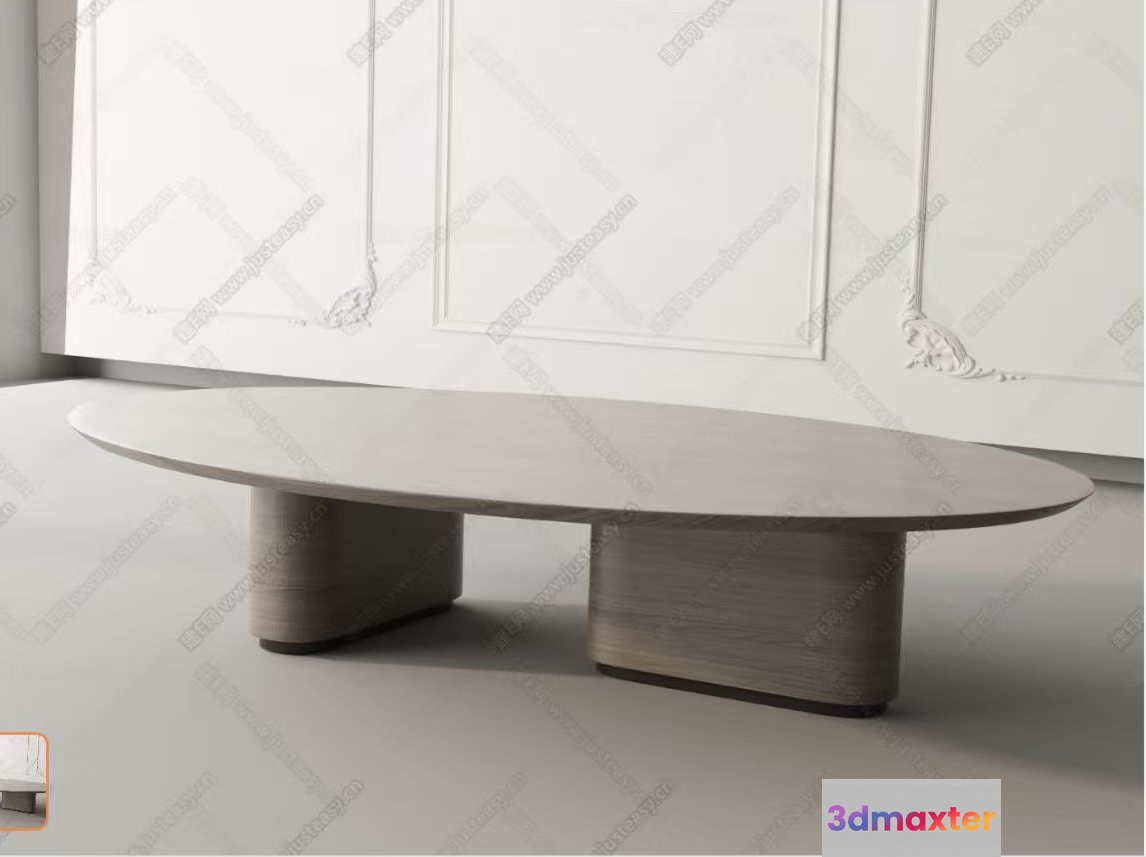 Modern Coffee Table 3D Model - 19267 - VRAY Render