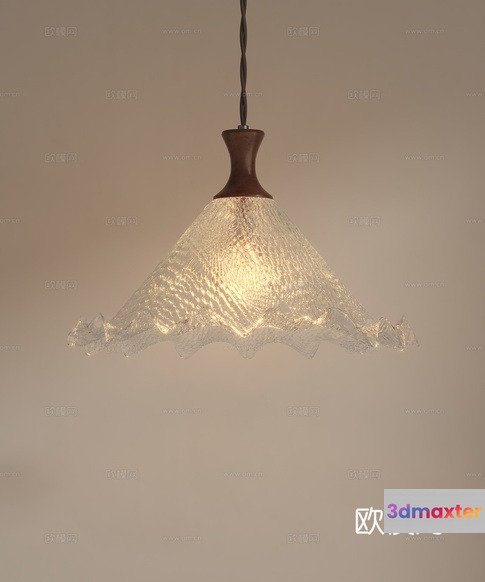 Gold Light Fixture 3D Model - 12159 - VRAY Render