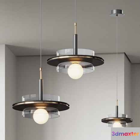Modern Light Fixtures 3D Model - 6449 - VRAY Render