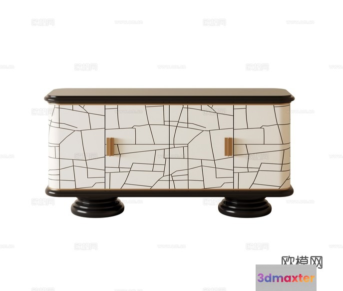 Modern Side Table 3D Model - 16168 - CORONA Render