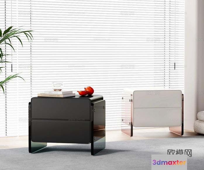 Modern Minimalist Furniture 3D Model - 5700 - VRAY Render
