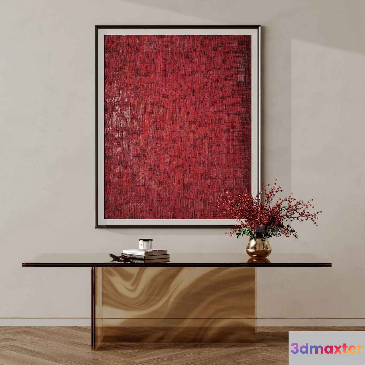 Modern Living Room 3D Model - 14239 - CORONA Render