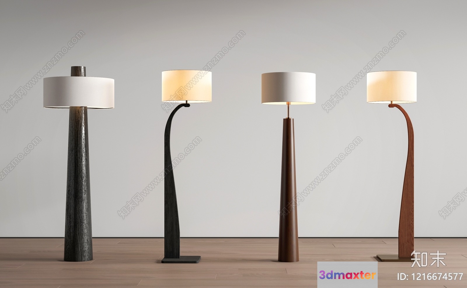 Floor Lamps 3D Model - 15611 - VRAY Render
