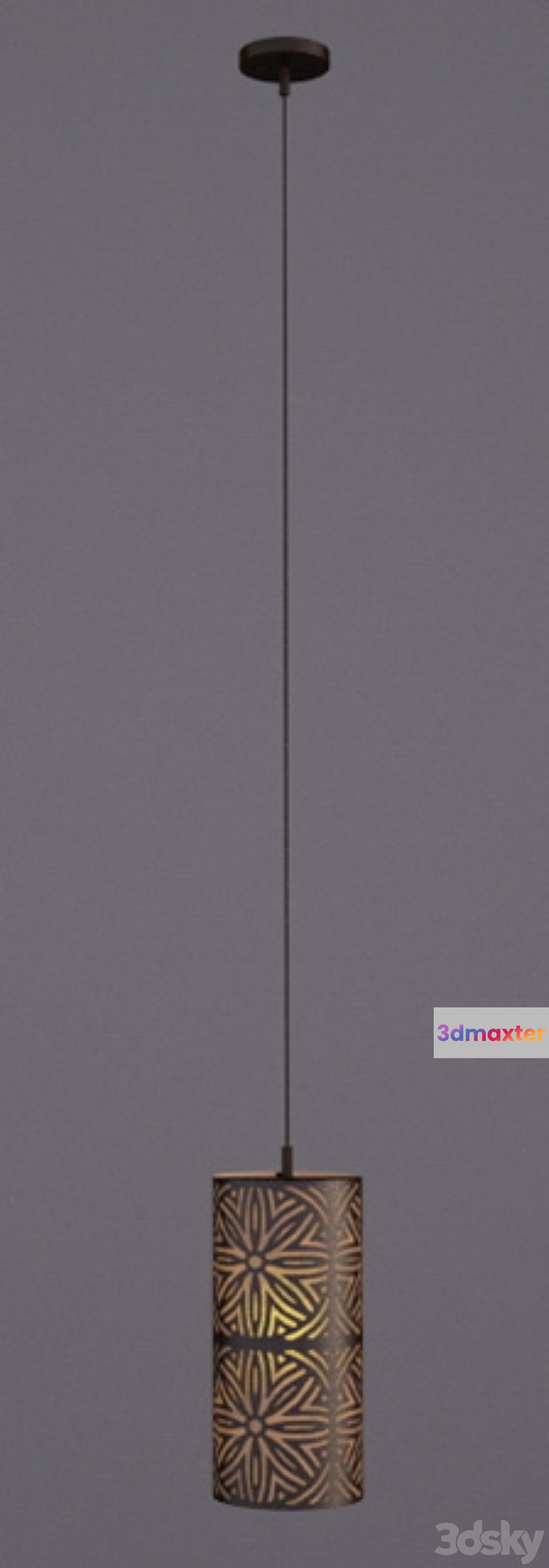 lamp on suspension