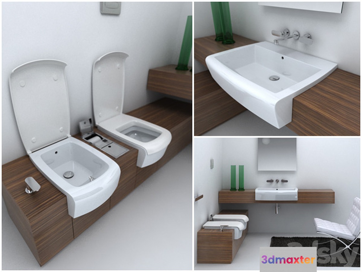 Plumbing. Manufacturer of Flaminia collection UNA