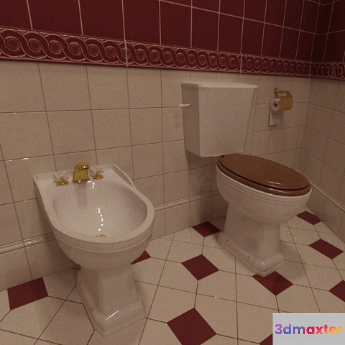 Classic bathroom fixtures