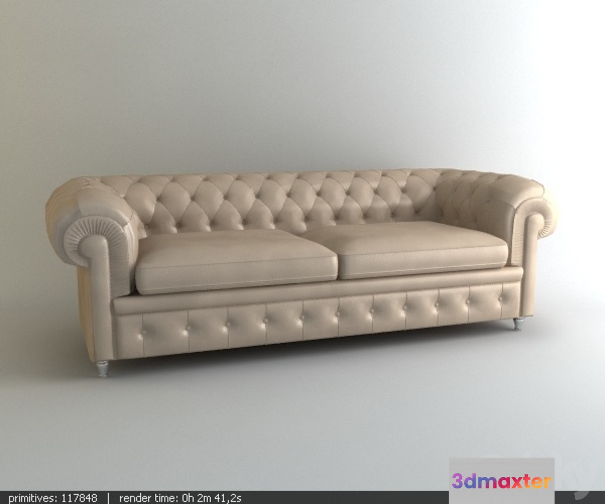 Poltrona Frau Chester-Couch-Seater Sofa