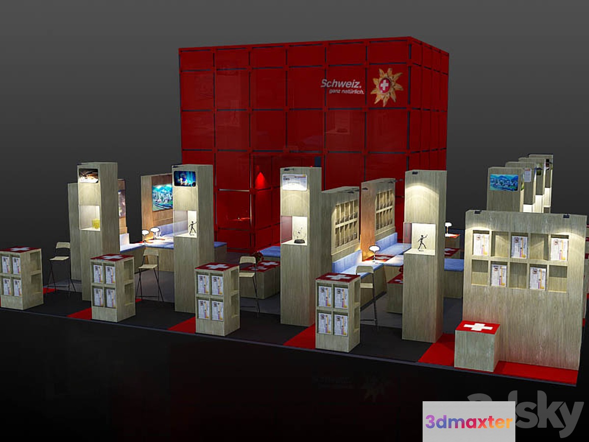 Exclusive exhibition stand