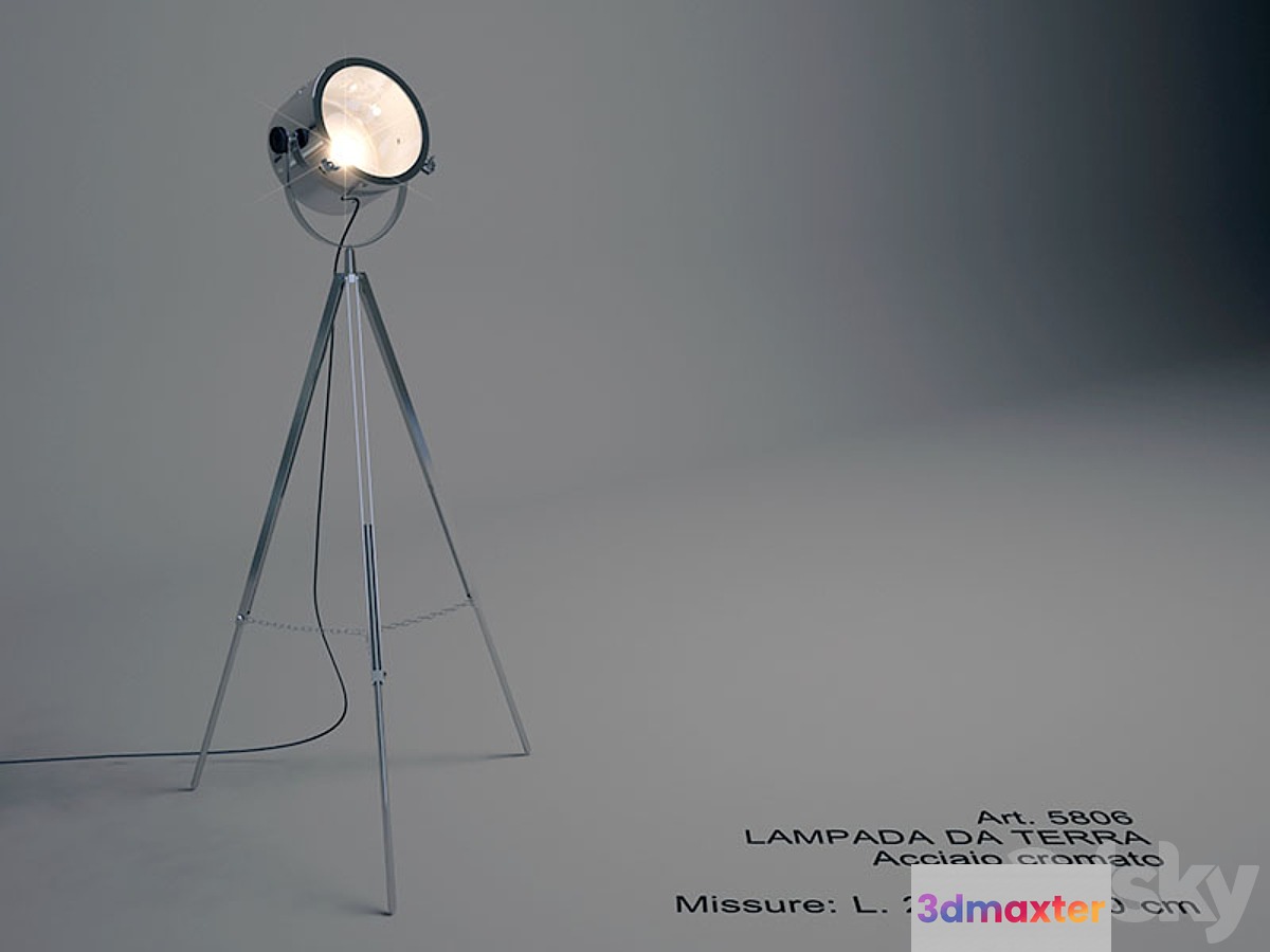 Lampada da terra