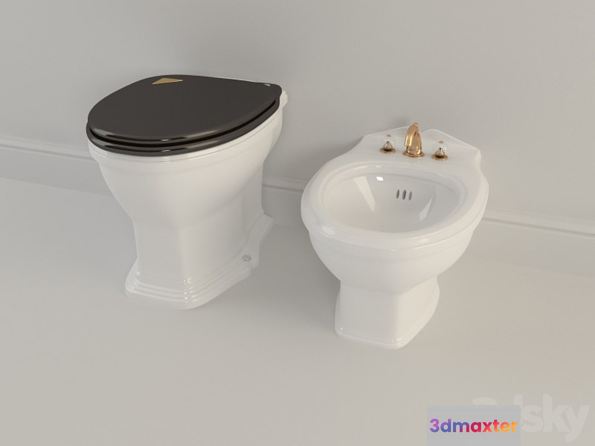 Toilet and toilet seats with Bidets