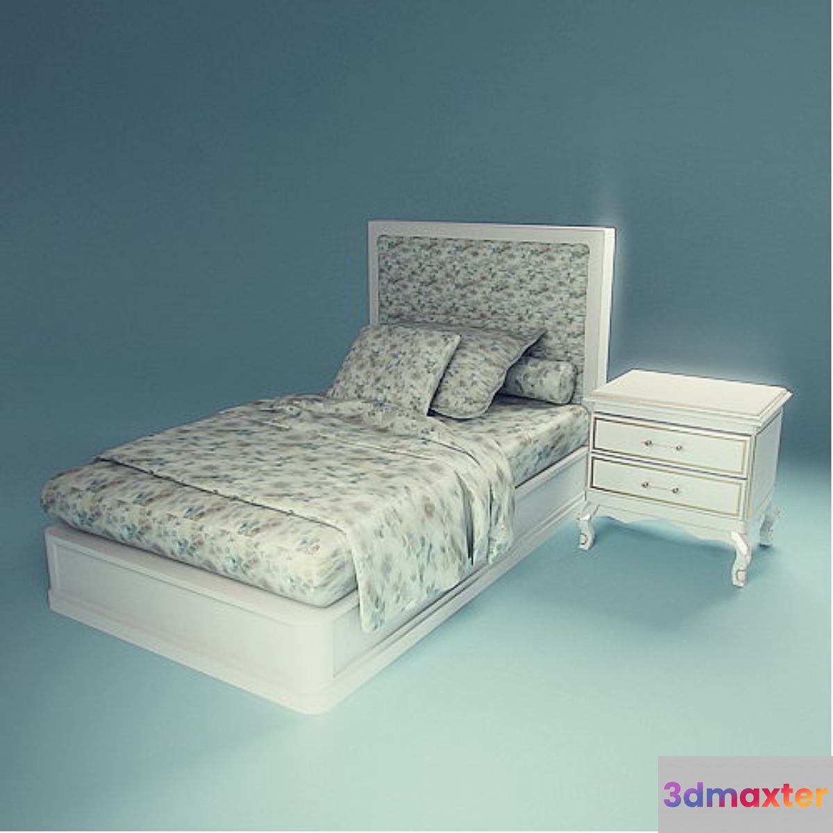 Classic bed + Bedside table in the child. Firm PM4.