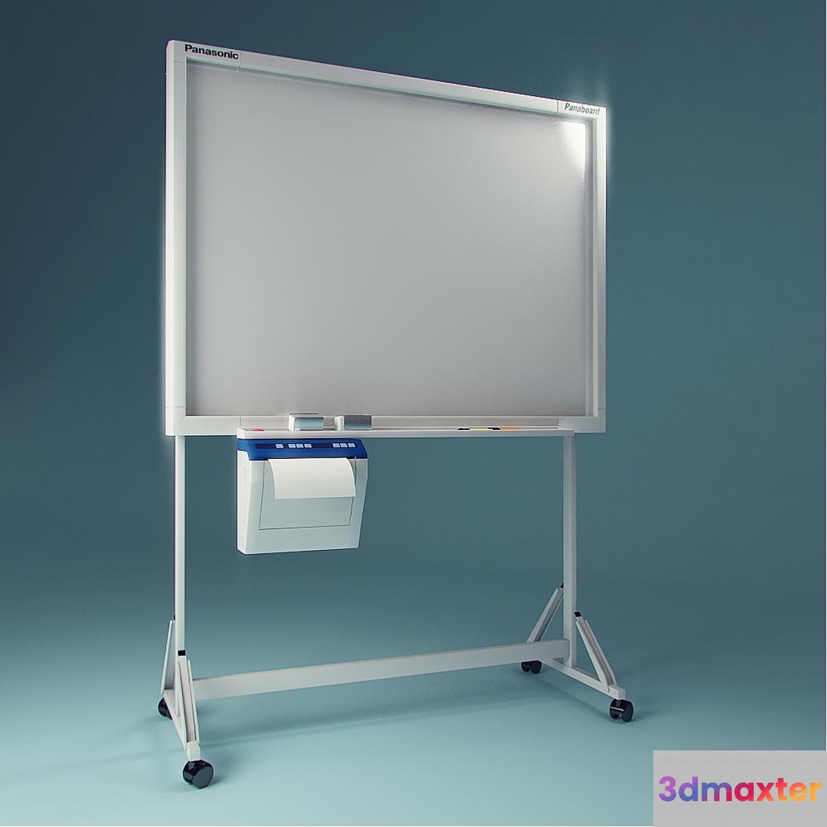Board Panasonic Panaboard printer on board 3D Max