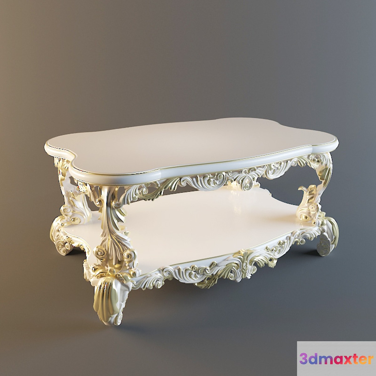 coffee table 3D Max