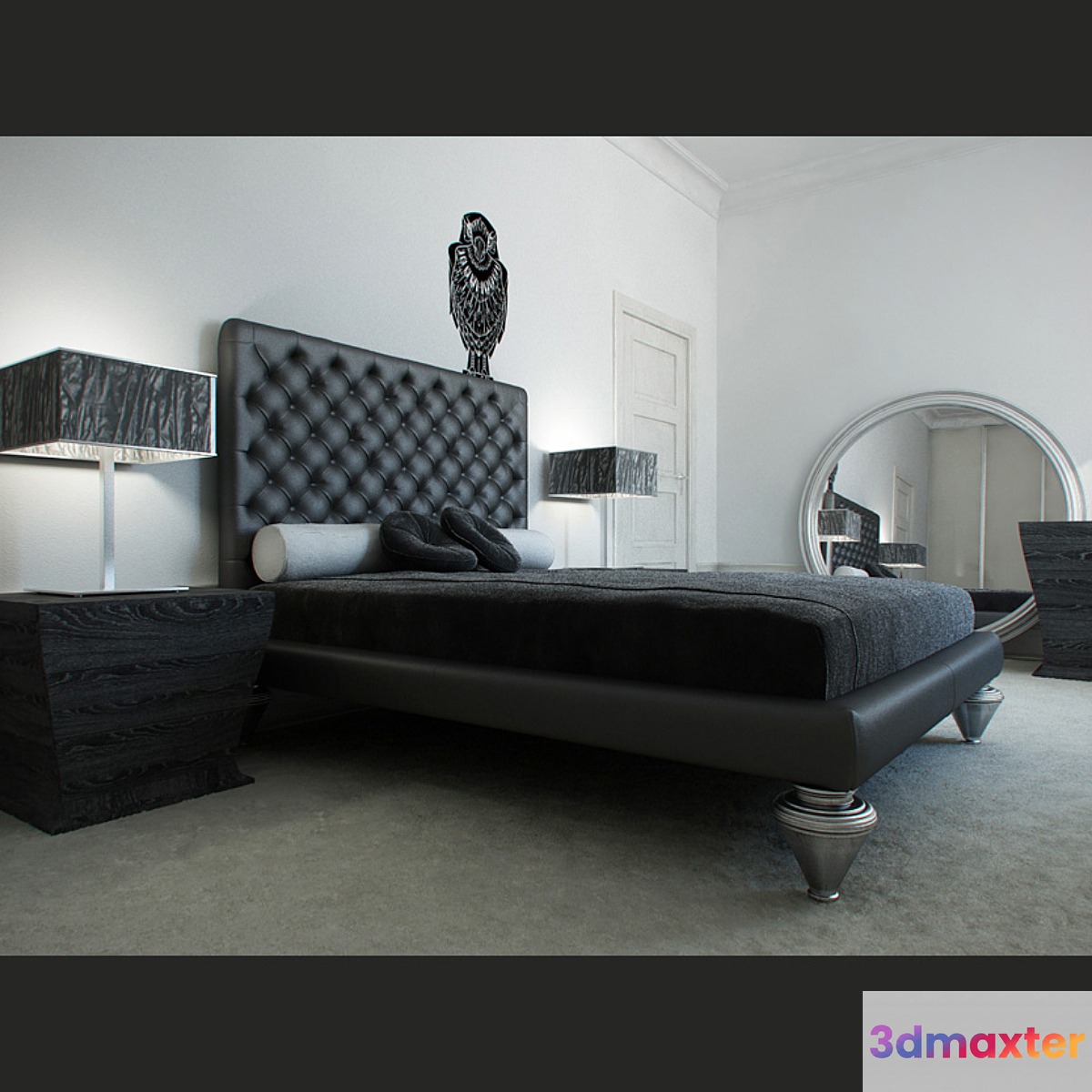 bedroom EGO ZEROVENTIQUATTRO 3D Max