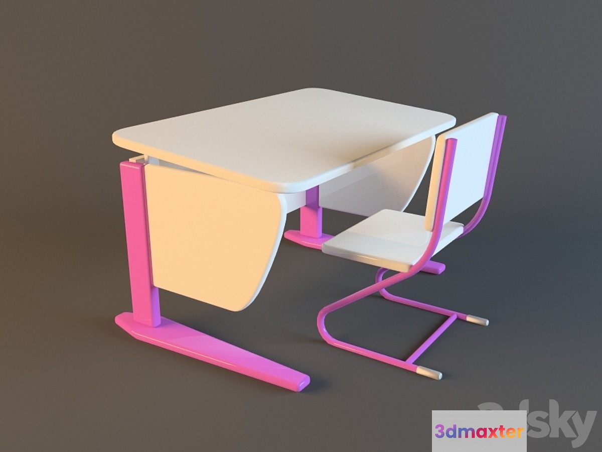 table and Chair for schoolgirls