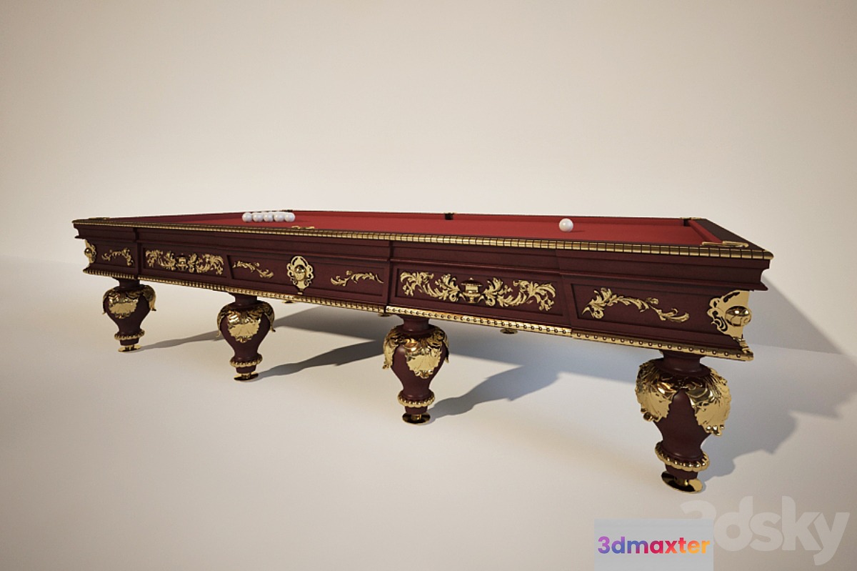 billiard table